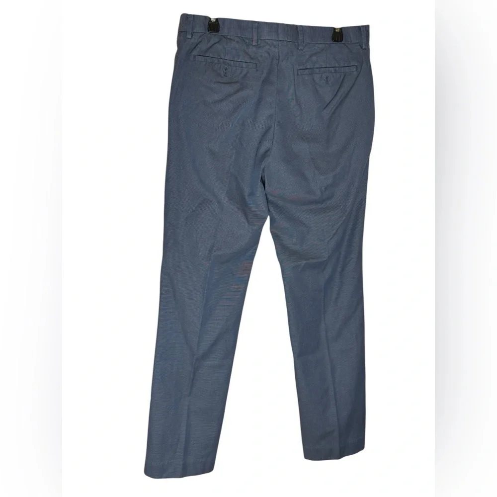 Banana‎ Republic Standard Fit Non-Iron Slacks Bluish Gray 32x34 (I measured 31
